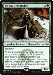 Yasova Dragonclaw - Foil - Prerelease Promo
